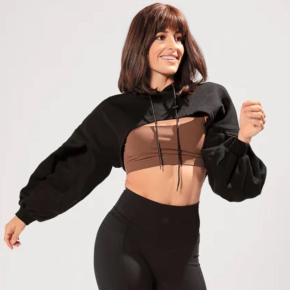 Popflex Cropped Hoodie - Picture 4 of 10
